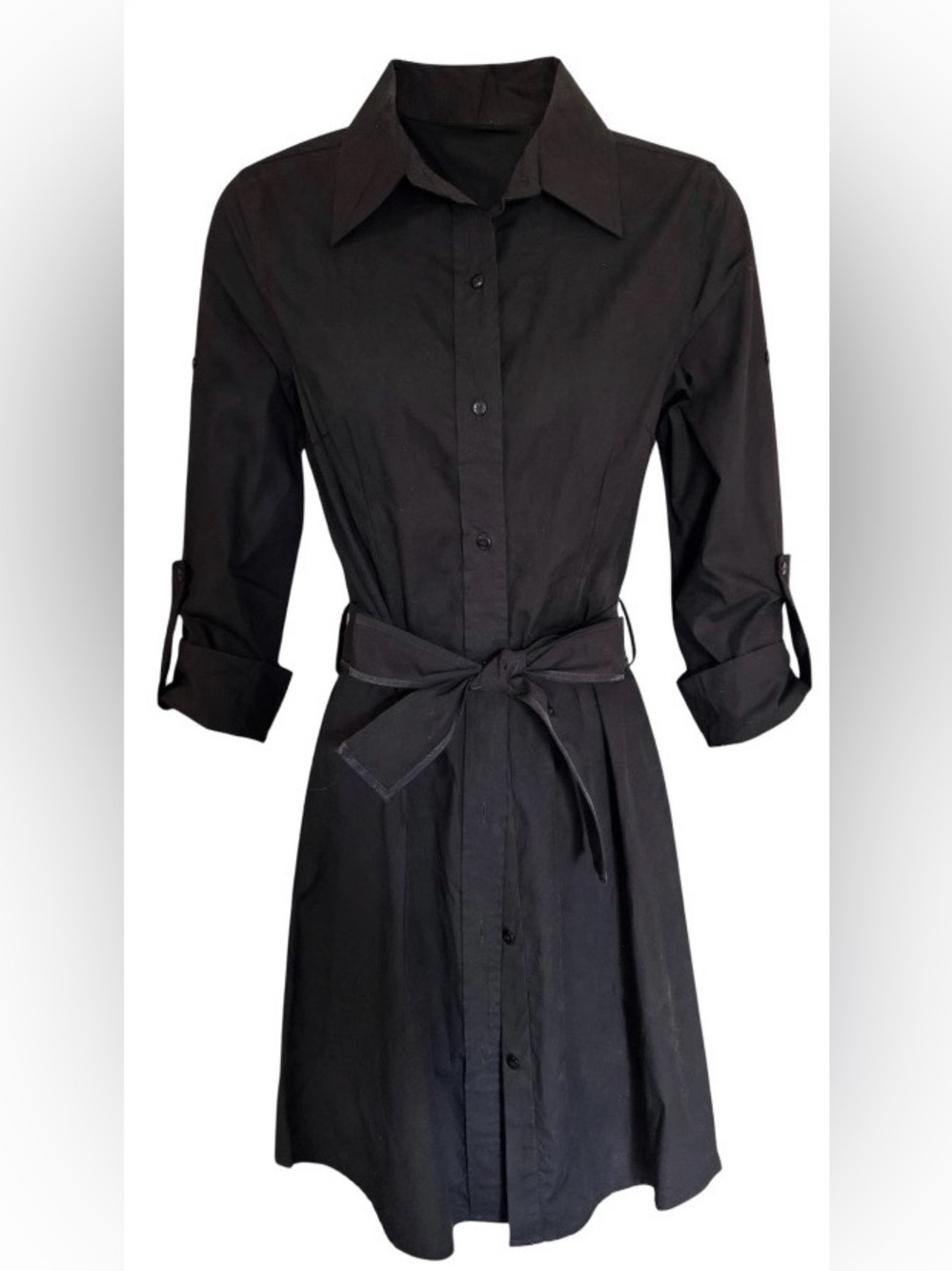 52 Weekends Cotton Dress with Belt Sz.S NWT